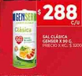 Supermercados DIA Sal clásica genser oferta