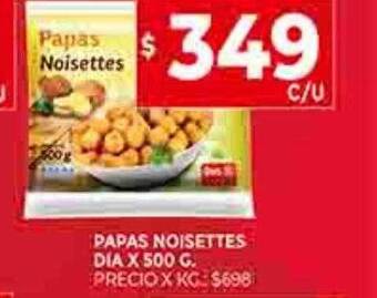 Supermercados DIA Papas noisettes dia oferta