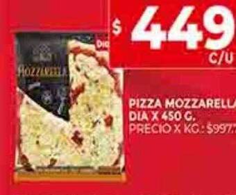Supermercados DIA Pizza mozzarella dia oferta