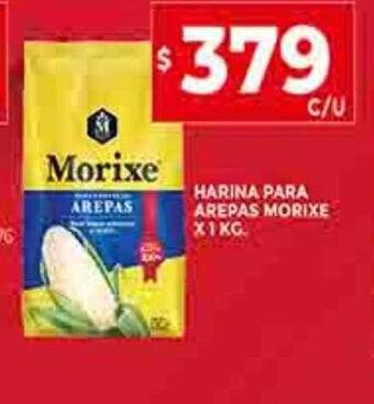 Harina para arepas morixe