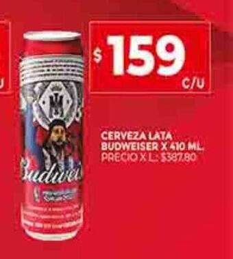 Supermercados DIA Cerveza lata budweiser oferta