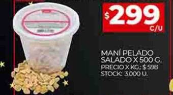 Supermercados DIA Mani pelado salado oferta