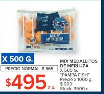 Carrefour Mix medallitos de merluza oferta