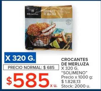 Carrefour Crocantes de merluza oferta