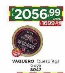 Hipermay Vaquero queso kgs goya oferta