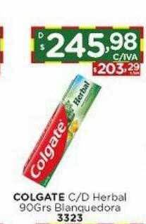 Hipermay Colgate c-d herbal blanquedora oferta