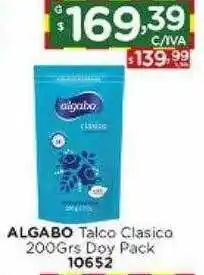 Hipermay Algabo talco clasico doy pack oferta