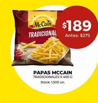 Super MAMI Papas mccain tradicionales oferta