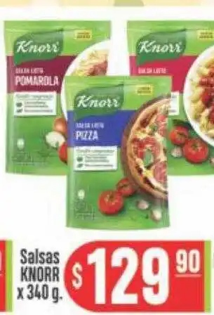 Supermercados Caracol Salsas knorr oferta