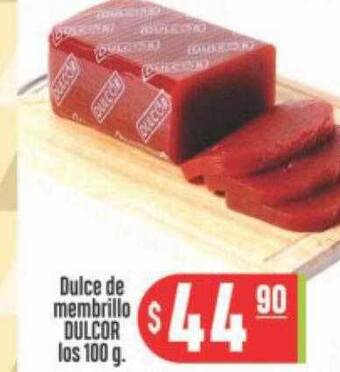 Supermercados Caracol Dulce de membrillo dulcor los oferta