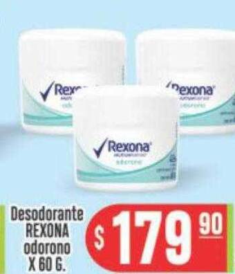 Supermercados Caracol Desodorante rexona odorono oferta