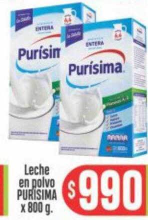 Supermercados Caracol Leche en polvo purisima oferta