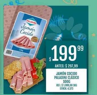 Supermercados Todo Jamóñ cocido paladini clásico oferta