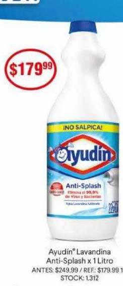 Supermercados Todo Ayudin lavandina anti-splash oferta