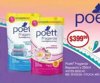 Supermercados Todo Poett fraganza repuesto oferta