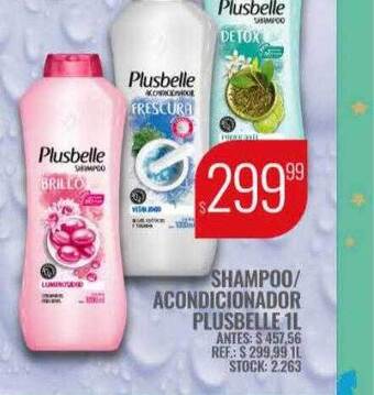 Supermercados Todo Shampoo acondicionador plusbelle oferta