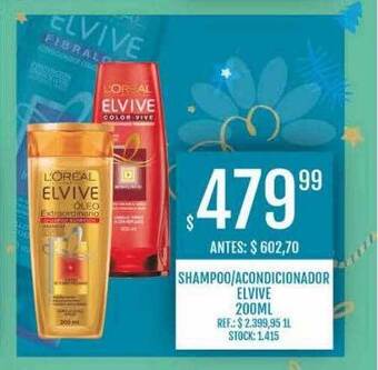 Supermercados Todo Shampoo acondicionador elvive oferta