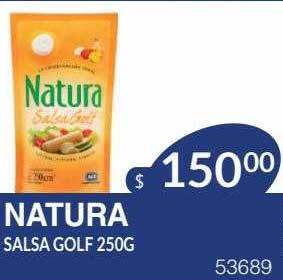 Masivos Natura salsa golf oferta