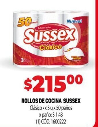 Makro Rollos De Cocina Sussex oferta