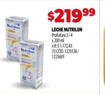 Makro Leche Nutrilon oferta