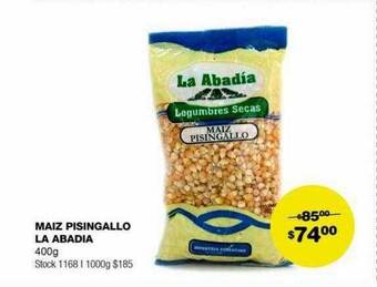 Atomo Conviene Maiz pisingallo la abadia oferta