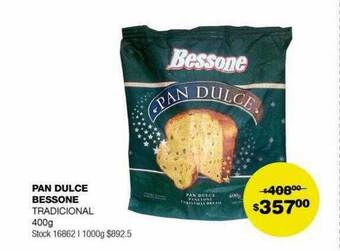 Atomo Conviene Pan dulce bessone tradicional oferta