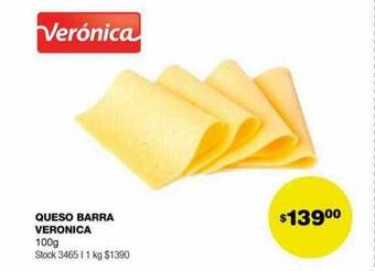 Atomo Conviene Queso barra veronica oferta