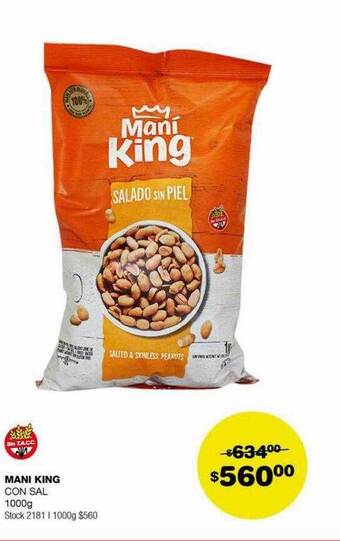 Atomo Conviene Mani king con sal oferta