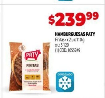 Makro Hamburguesas Paty oferta