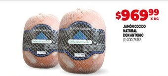 Makro Jamón Cocido Natural Don Antonio oferta