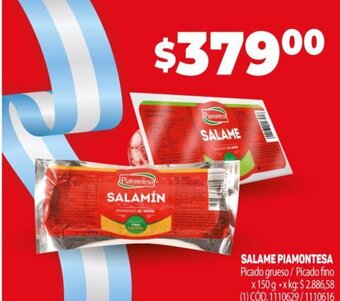 Makro Salame Piamontesa oferta