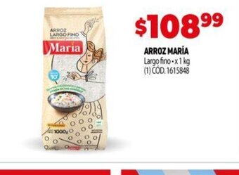 Makro Arroz María oferta