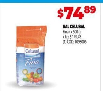 Makro Sal Celusal oferta