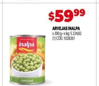 Makro Arvejas Inalpa oferta