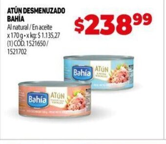 Makro Atún Desmenuzado Bahía oferta