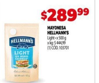Makro Mayonesa Hellmann's oferta