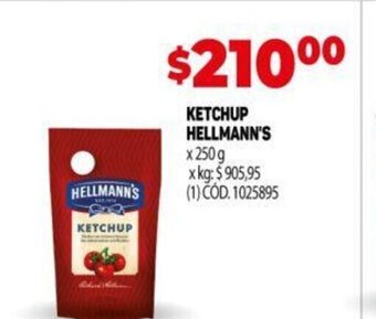 Makro Ketchup Hellmann's oferta