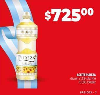 Makro Aceite Pureza oferta