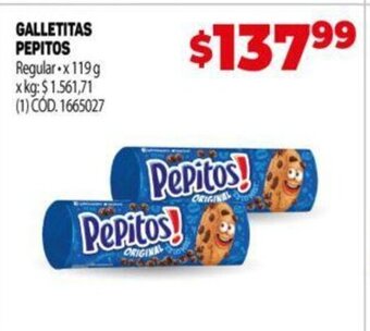Makro Galletitas Pepitos oferta