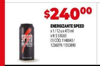 Makro Energizante Speed oferta