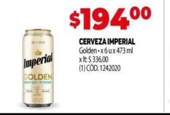 Makro Cerveza Imperial oferta