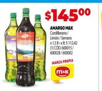 Makro Amargo M&K oferta