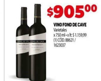 Makro Vino Fond De Cave oferta