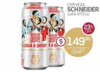 Alvear Cerveza schneider oferta