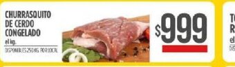 Supermercados Vea Churrasquito De Cerdo Congelado oferta