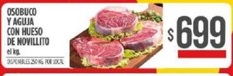 Supermercados Vea Osobuco Y Aguja Con Hueso De Novillito oferta