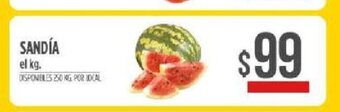 Supermercados Vea Sandía oferta