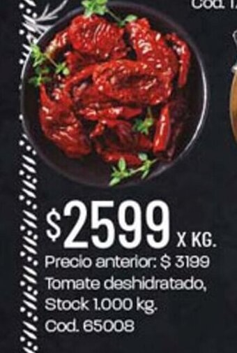 Coto Tomate Deshidratado oferta