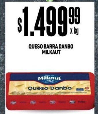 Makro Queso Barra Danbo Milkaut oferta