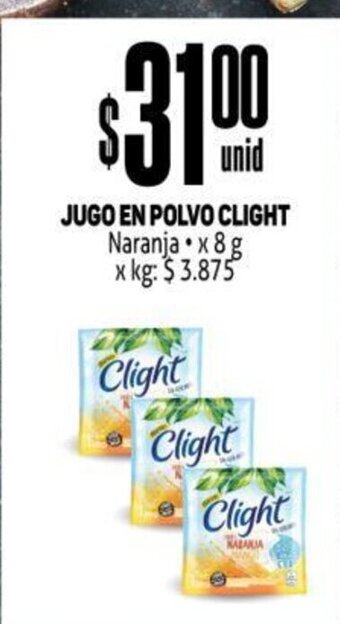 Makro Jugo En Polvo Clight oferta